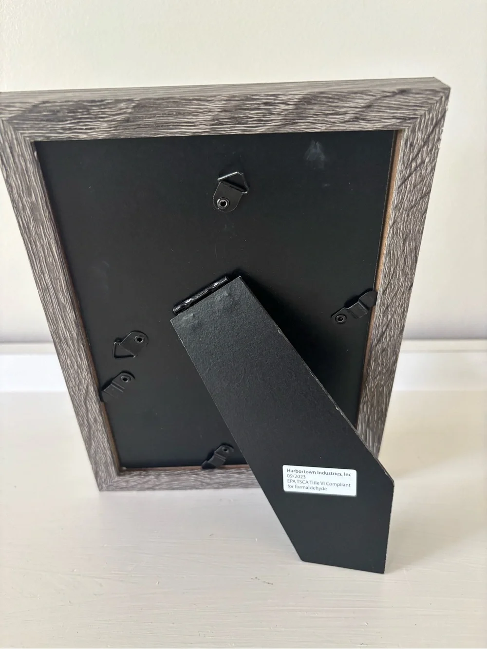 Gray Wood-Style 5x7 Photo Frame